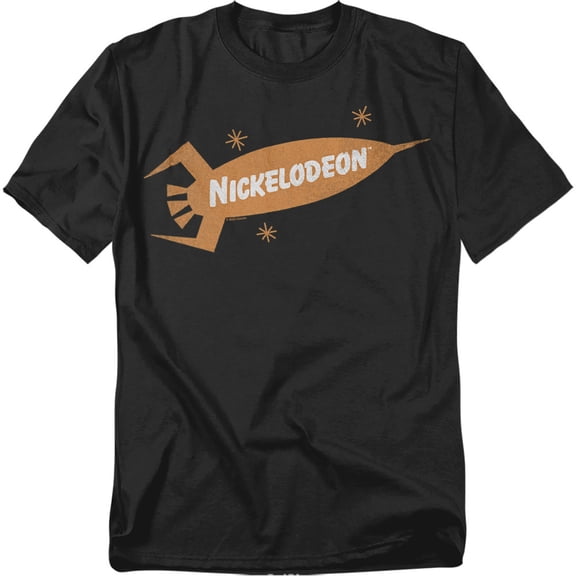 Nickelodeon - Logo T-Shirt Nick Retro Rocket Logo Unisex Graphic Tee for Men & Women