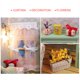 thumbnail image 2 of Decoración de la casa de bricolaje con accesorios de luz LED Muebles de casa de muñecas en miniatura Abanopi Muñeca de bricolaje, 2 of 7
