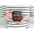 thumbnail image 2 of Dear Parents, Tag, You're It, Love Teachers, School Teacher Themed, Black 11oz Ceramic Mug, 2 of 5