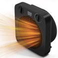 thumbnail image 1 of PhiloDeco 1500W Portable Electric Space Heater , Room Heater with Tip-Over and Overheat Protection, Safe and Quiet for Office Home Room Desk Indoor Use , Black, 1 of 7