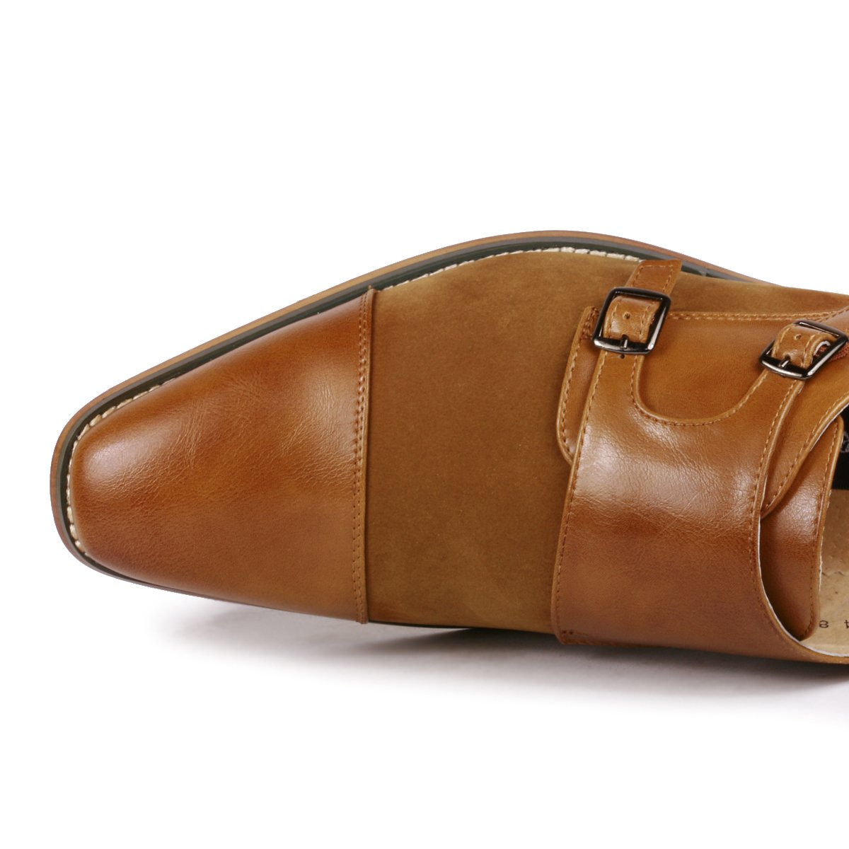 Metrocharm MC136 Men's Double Monk Strap Oxford Classic Dress Shoes - image 4 of 20
