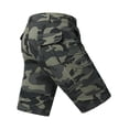 thumbnail image 6 of Dresfit Camo Shorts Mens Baggy Cargo Shorts Summer 2026 Big and Tall Open Bottom Outdoor Carpenter Shorts Elastic Waist Ripstop Work Short Pants Army Green, 6 of 7