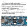 thumbnail image 4 of Placa de desarrollo WiFi 512KB SRAM 2MB PSRAM 240MHz Placa de expansión de doble núcleo para módulo de Sensor LED de comunicación Pico, 4 of 8