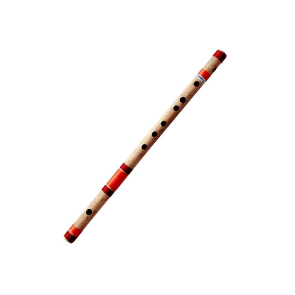 Musical Combo Flutes C Sharp 7 Hole (18.5 Inch) & D Sharp 6 Hole (16 Inch) Bamboo Flute Bansuri with Flute Carry Bag Free By Indian Collectible