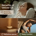 thumbnail image 4 of Gya Labs Calming Vetiver Essential Oil for Diffuser & Aromatherapy, Premium Vetiver Oil for Body Comfort, Massage, Soaps & Candles Making - 0.34 fl oz, 4 of 10