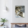 thumbnail image 4 of Nawypu Canvas Paintings Wall Art  Wolf Pack Posters Canvas Art Painting Poster Wall Decor Mural Gifts, 4 of 5