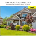 thumbnail image 5 of ZOSI 1080P Wireless Security Camera System H.265+ 8Channel 1080P CCTV NVR and 4PCS 2.0MP 1080P Weatherproof Bullet IP WiFi Cameras 65ft Night Vision, 2TB Hard Drive, Customizable Motion Detection, 5 of 13