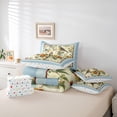 thumbnail image 6 of Feelyou Cartoon Bird Floral Twin Bedding Sets 7pcs, Vintage Fashion Bedding Comforter Set, 6 of 8