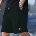 thumbnail image 2 of YANGXINX Men's Casual Shorts Summer Lightweight Drawstring Elastic Waist Joggers with Pockets Breathable Outdoor Athletic Relaxed Fit Clothes, 2 of 9