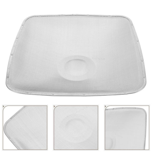 Hemoton Hood Cover for Stove Vent Metal Mesh Grease Screen Replacement Cooker Filter Kitchen Grease Mesh Replacement for Range Hood