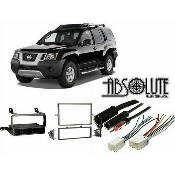 Absolute RADIOKITPKG11 Fits Nissan Xterra 2005-2008 Multi DIN Dash Kit