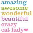 thumbnail image 3 of CafePress - Crazy Cat Lady Women's Long Sleeve T Shirt - Women's Long Sleeve Graphic Casual T-Shirt, 3 of 4