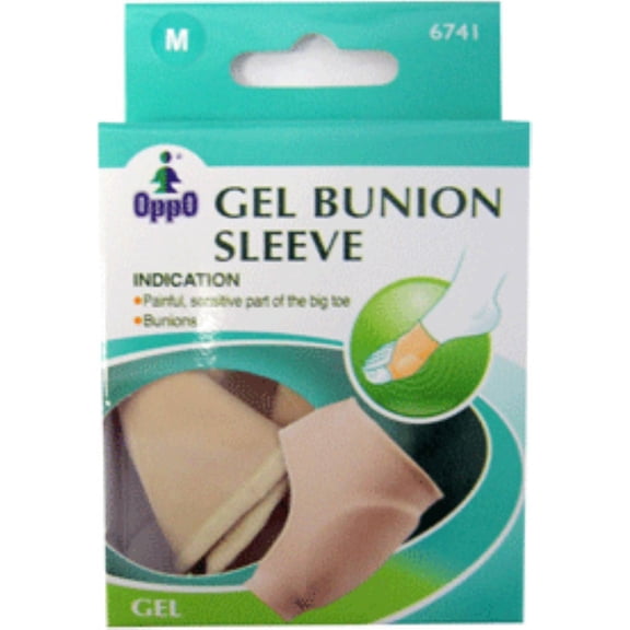 Oppo Gel Bunion Sleeve, Medium [6741] 1 Pack