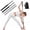 silver, variant on Demine 5ft Yoga Stick, Steel Stretching Stick for Mobility, Flexibility and Balance, Versatile Exercise Stick with Rubber Handles for Gym & Home