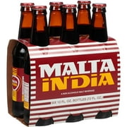 Malta India Malt Beverage, 6 count, 72 fl oz, (Pack of 4)