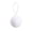 6Pcs, variant on Christmas Tree Ornaments 6pcs Foam White Snowball Hanging Decor with Rope, Small Round Xmas Pendant for Winter Holiday Party DIY Home Tree Wedding Supply - 1.6"