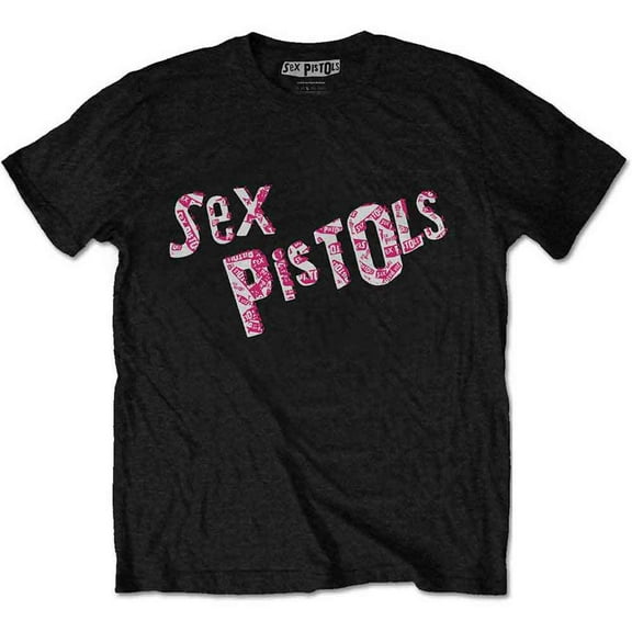 The Sex Pistols Unisex T-Shirt Multi-Logo (Large)