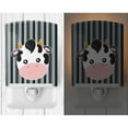 thumbnail image 2 of Caroline's Treasures BB6926CNL Cow Face Ceramic Night Light, 6x4x3", multicolor, 2 of 2