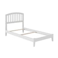 thumbnail image 3 of Lit Plateforme en Bois Massif Richmond Simple TG, Blanc, 3 of 11