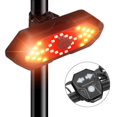 thumbnail image 2 of Luz trasera de bicicleta intermitentes recargables USB Control remoto inalámbrico inteligente luz trasera de bicicleta (hy), 2 of 5