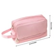 thumbnail image 2 of YIMWNYI Large Capacity Pencil Case, Multi-Compartment Waterproof Storage Bag for Pens, Art Supplies, Office Organizer, Portable Travel Kit for Stationery, 2 of 5