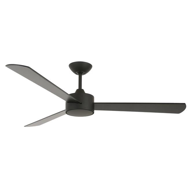 Lucci Air 21064201 52 in. Climate III DC Ceiling Fan, Black