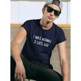 thumbnail image 2 of I Was Normal 3 Cats Ago T-Shirt Men -Smartprints Designs, Male XX-Large, 2 of 4