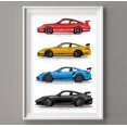 thumbnail image 1 of GT3 RS-póster de supercoche de generación de coches, lienzo impreso, pintura, decoración del hogar, regalo de decoración de arte de la pared para amantes del coche, sin marco, 911, 1 of 4