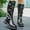 Black, variant on Viluyesy Womens Tall Boots, Wide Calf Multi-Buckle Low Heels Fashion Moto Boots Brown US5.5