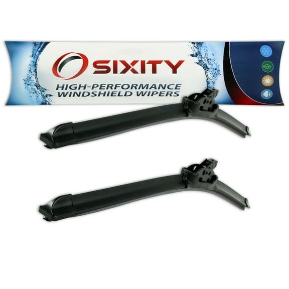 Sixity Auto XTS Frameless Front Windshield Wiper Blades compatible with Volkswagen Scirocco