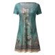 thumbnail image 3 of WILLBEST Fondos para Vestidos Mujer Vestido de Verano Floral Bohemio de Manga Corta con Cuello Redondo para Mujer Chica, 3 of 3