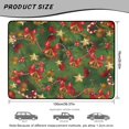 thumbnail image 6 of Jeiento Pine Bow Candy Cane Holiday Car Trunk Liner Anti Slip Vehicle Rear Mat Scratch Proof For Truck Van Winter Festive Decor, 6 of 6