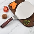 thumbnail image 5 of 6x5 inch Extra Wide Large Grill Spatula Heavy Duty Stainless Steel Griddle Burger Spatula Kitchen Spatula with Cutting Edges Multifunctional Cooking Turner for Skillets Grills, 5 of 9