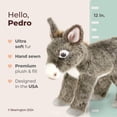 thumbnail image 2 of Peluche Bearington Pedro con forma de burro de peluche, 30 cm, 2 of 6