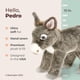 thumbnail image 2 of Peluche Bearington Pedro con forma de burro de peluche, 30 cm, 2 of 6