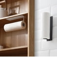 thumbnail image 3 of Kitchen Cabinets Wall Refrigerator Self Adhesive Paper Towel Wall Mount Holder, 3 of 13