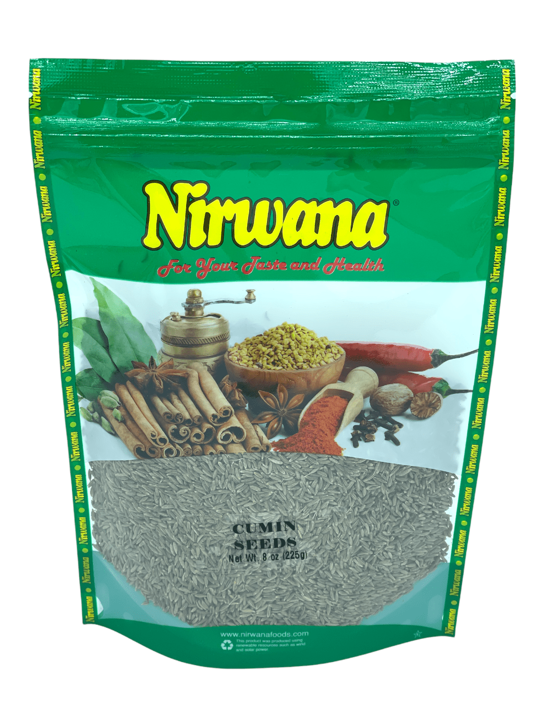 CUMIN SEED 8 OZ POUCH BY NIRWANA