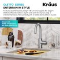 thumbnail image 5 of KRAUS Oletto Single Handle Kitchen Bar Faucet with QuickDock Top Mount Installation Assembly in Spot Free Stainless Steel, 5 of 12