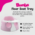 thumbnail image 3 of Bumbo Baby Foam Wide Floor Seat with Play Top Tray Attachment, Pink, 3 of 8