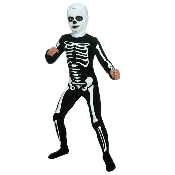 Child Karate Kid Skeleton Suit