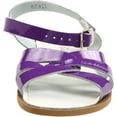 thumbnail image 5 of salt water sandals by hoy shoe original sandal (toddler/little kid/big kid/women's), shiny purple, 11 m us little kid, 5 of 7