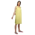 thumbnail image 5 of Moomaya Cotton A-Line Sleepwear For Ladies Round Neck Button Placket Nightdress, 5 of 6