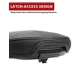thumbnail image 4 of KBH Center Console Armrest Cover for 2019-2025 Toyota RAV4 Accessories, Leather Middle Console Cover Pad Protector for Car Interior, Black, 4 of 8