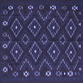 thumbnail image 1 of Ahgly Company Indoor Square Southwestern Blue Country Area Rugs, 6' Square, 1 of 4