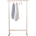thumbnail image 1 of Heavy duty Garment rack Solid Wood Clothes Rail For Hanging Clothes, Freestanding Clothing Rack For Bedrooms And Hallways, Space Saving Coat Rack, Large Capacity Clothes Organizer, Wood Color ( 118X4, 1 of 1
