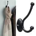 thumbnail image 4 of Percheros Sunnimix Montado en pared para cocina baño dormitorio Negro, 4 of 7