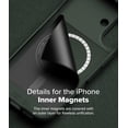 thumbnail image 4 of Funda Ringke Onyx compatible con iPhone 16 con MagSafe, color verde oscuro, 4 of 9