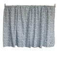 thumbnail image 3 of Cotton Curtain Floral Print 58 Inch Wide Small Flowers Allover Blue on White, 3 of 3