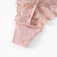 thumbnail image 6 of ZVNAΖH Womens Floral Lace G-string Thongs, Sexy See Though Underwear, Valentine's Day Gifts, Plus Size Panties, Low Waist Underpants, 6 of 8