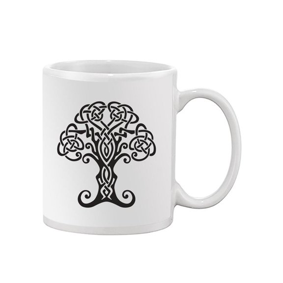 Celtic Tree Design . Mug  -Image by Shutterstock,